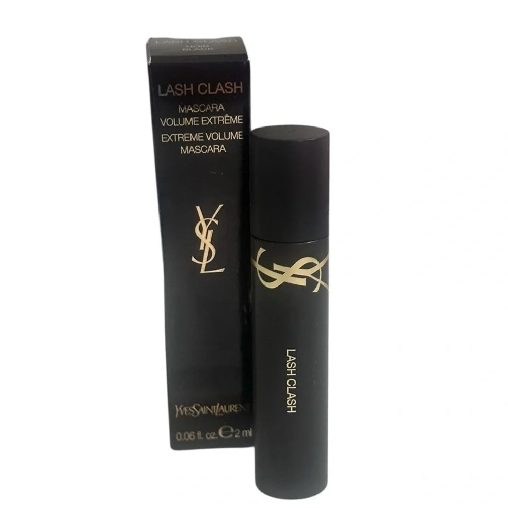 YSL Lash Clash Extreme Volume Mascara -Mini 2ml Black NIB